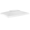 Dach für Pavillon Cicu 4x3 m (2-lagig, 310 g/m²), weiß