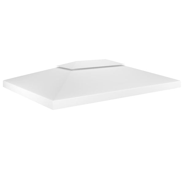 Dach für Pavillon Cicu 4x3 m (2-lagig, 310 g/m²), weiß