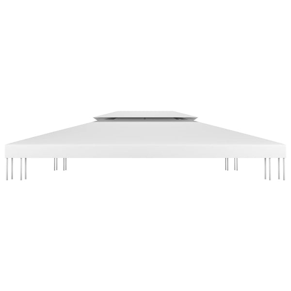 Dach für Pavillon Cicu 4x3 m (2-lagig, 310 g/m²), weiß