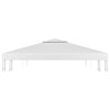 Dach für Pavillon Cicu 4x3 m (2-lagig, 310 g/m²), weiß