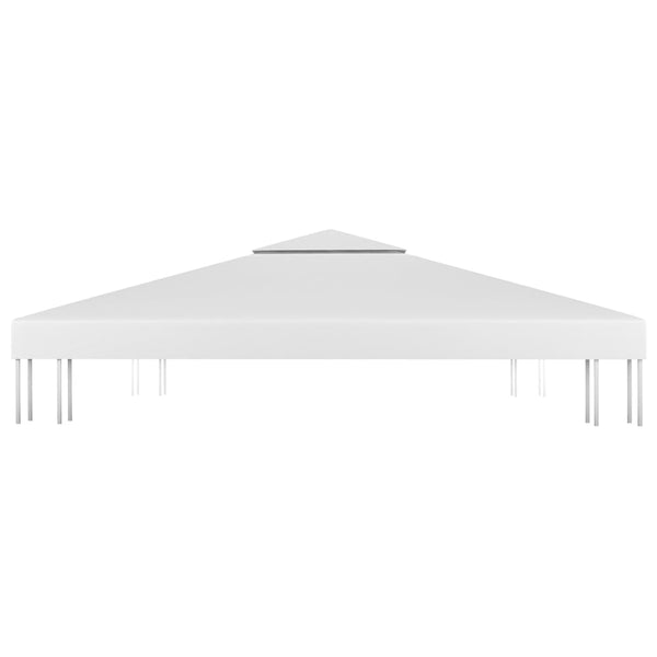 Dach für Pavillon Cicu 4x3 m (2-lagig, 310 g/m²), weiß