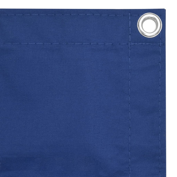 Blauer Balkonsichtschutz Elvin 120x400cm (Oxford-Gewebe)