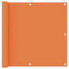 Orange Balkonbespannung Elvin 90x500cm (Oxford-Gewebe)