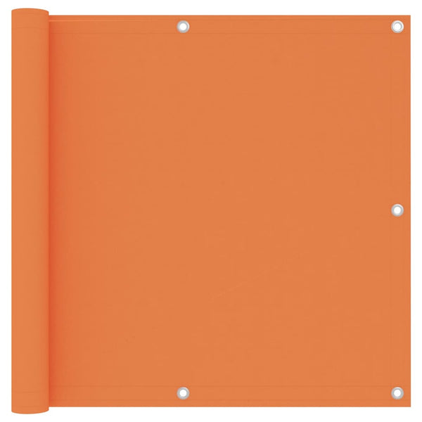 Orange Balkonbespannung Elvin 90x500cm (Oxford-Gewebe)