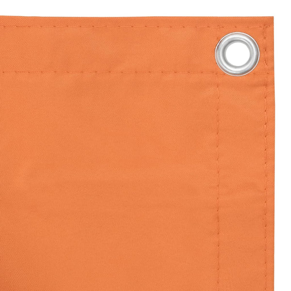 Orange Balkonbespannung Elvin 90x500cm (Oxford-Gewebe)
