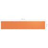 Orange Balkonbespannung Elvin 90x500cm (Oxford-Gewebe)