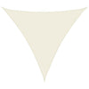 Creme Sonnensegel Oxford-Gewebe Dreieck Nicalaie 4x4x4 m