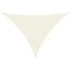 Creme Sonnensegel Oxford-Gewebe Dreieck Nicalaie 4x4x5,8 m