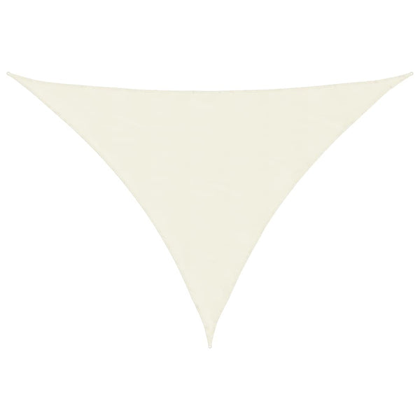 Sonnensegel Creme Oxford-Gewebe Dreieck Nicalaie 4x5x6,4 m