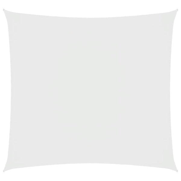 Weißes Sonnensegel Oxford-Gewebe Quadrat Wallington 7x7 m
