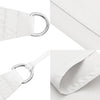 Weißes Sonnensegel Oxford-Gewebe Quadrat Wallington 7x7 m