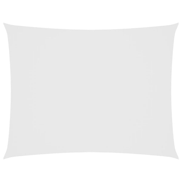 Weißes Sonnensegel Oxford-Gewebe rechteckig Larisia 3x4 m