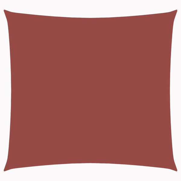 Terracotta Sonnensegel Oxford-Gewebe Quadrat Wallington 2,5x2,5 m