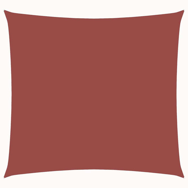Terracotta Sonnensegel Oxford-Gewebe Quadratisch Wallington 3x3 m