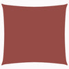 Terracotta Sonnensegel Oxford Tuch Quadrat Wallington 5x5 m