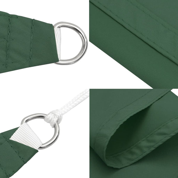 Dunkelgrünes Sonnensegel Oxford-Gewebe Rechteck Larisia 2x4,5 m