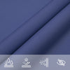 Blaues Sonnensegel Oxford-Gewebe Wallington 3,6x3,6 m