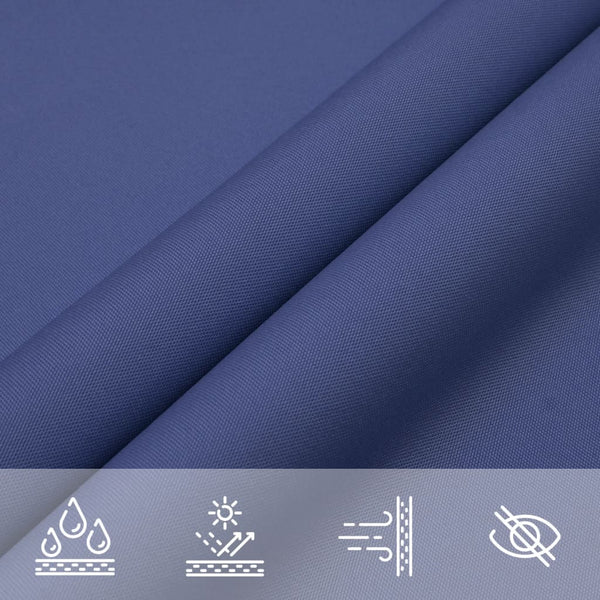 Blaues Sonnensegel Oxford-Gewebe Wallington 3,6x3,6 m