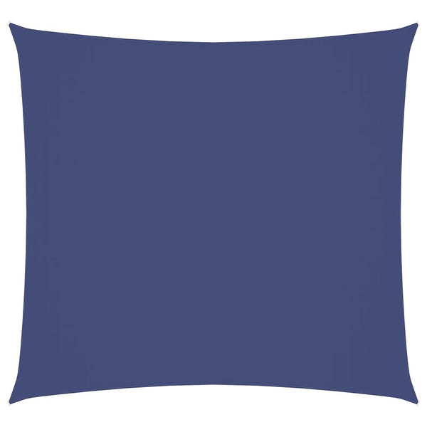 Blaues Sonnensegel Oxford-Gewebe quadratisch Wallington 6x6 m
