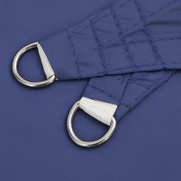 Blaues Sonnensegel Oxford-Gewebe quadratisch Wallington 6x6 m