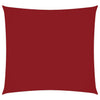 Rotes Sonnensegel Oxford-Gewebe quadratisch Wallington 2x2 m