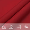 Rotes Sonnensegel Oxford-Gewebe quadratisch Wallington 2x2 m