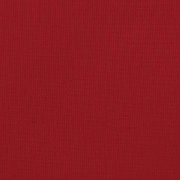 Rotes Sonnensegel aus Oxford-Gewebe Wallington 7x7 m