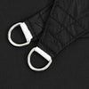 Schwarzes Sonnensegel Oxford-Gewebe Quadrat Wallington 2x2 m