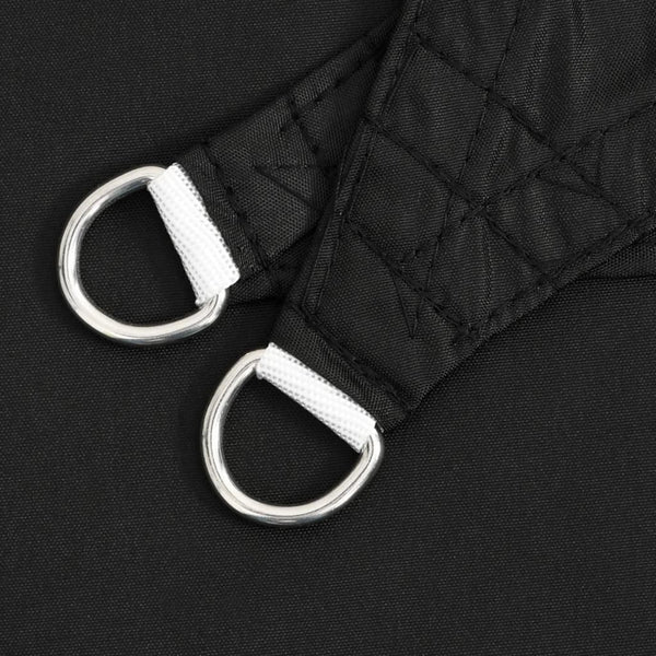 Schwarzes Sonnensegel Oxford-Gewebe Wallington 7x7 m