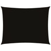 Schwarzes Sonnensegel Oxford-Gewebe Rechteck Larisia 2x3 m