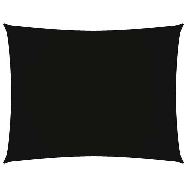 Sonnensegel Oxford-Gewebe rechteckig Larisia 2,5x4 m, schwarz
