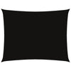 Schwarzes Sonnensegel Oxford-Gewebe Rechteck Larisia 3x6 m