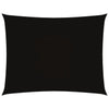 Schwarzes Sonnensegel Oxford-Gewebe Rechteck Larisia 3,5x5 m