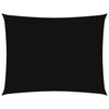 Schwarzes Sonnensegel Oxford-Gewebe Rechteck Larisia 4x5 m