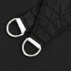 Schwarzes Sonnensegel Oxford-Gewebe Rechteck Larisia 4x5 m