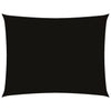 Schwarzes Sonnensegel Oxford-Gewebe Rechteck Larisia 4x6 m