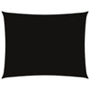 Schwarzes Sonnensegel Oxford-Gewebe Rechteck Larisia 5x6 m