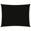 Schwarzes Sonnensegel Oxford-Gewebe Rechteck Larisia 6x7 m
