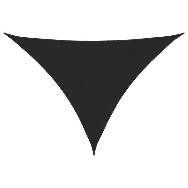 Schwarzes Sonnensegel, Oxford-Gewebe, Dreieck Nicalaie 4x4x5,8 m