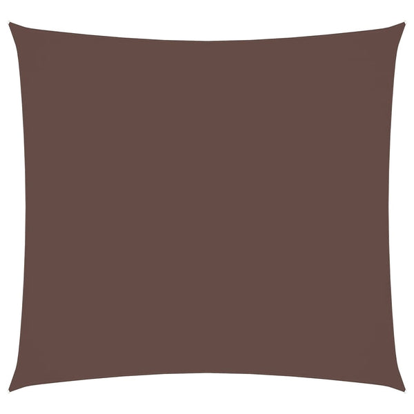 Braunes Sonnensegel Oxford-Gewebe Wallington 3x3 m