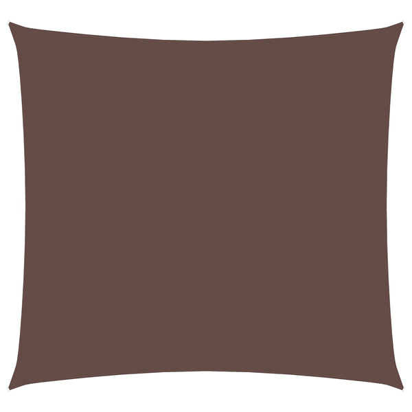 Braunes Sonnensegel Oxford-Gewebe Wallington 4x4 m