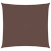 Braunes Sonnensegel Oxford-Gewebe Wallington 5x5 m