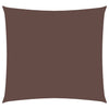 Braunes Sonnensegel aus Oxford-Gewebe Wallington 6x6 m