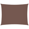 Braunes Sonnensegel Oxford-Gewebe rechteckig Larisia 2x3 m
