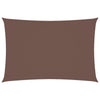 Braunes Sonnensegel Oxford-Gewebe rechteckig Larisia 2,5x4,5 m