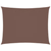 Braunes Sonnensegel Oxford-Gewebe rechteckig Larisia 3x4,5 m
