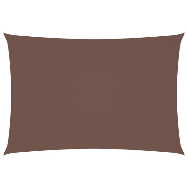 Rechteckiges Sonnensegel aus Oxford-Gewebe Larisia 3x5 m, Braun