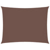 Rechteckiges Sonnensegel aus Oxford-Gewebe, braun, Larisia 4x5 m
