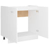 Waschtischunterschrank Pompilas 80x46x81,5cm (Holz)