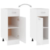 Weißer Pompilas Unterschrank 30x46x81,5cm (Holz)